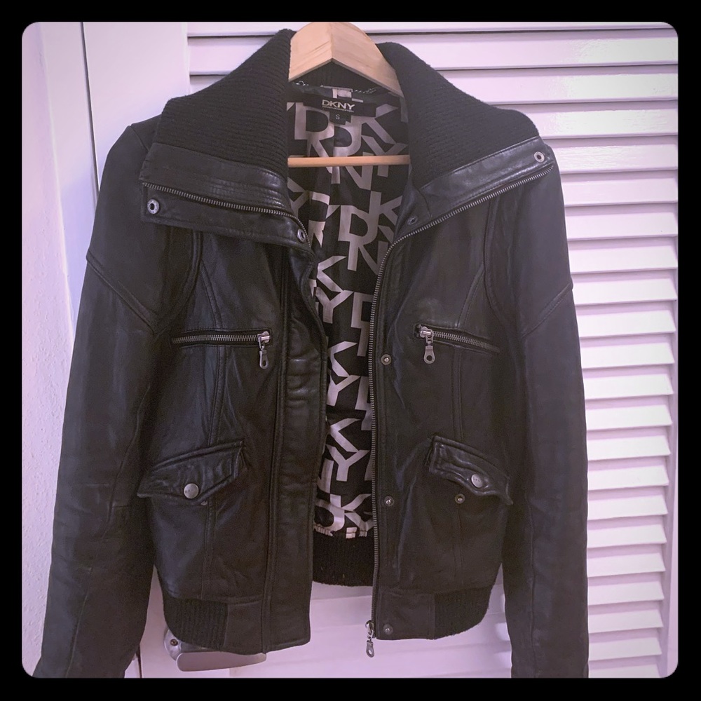 DKNY Leather jacket